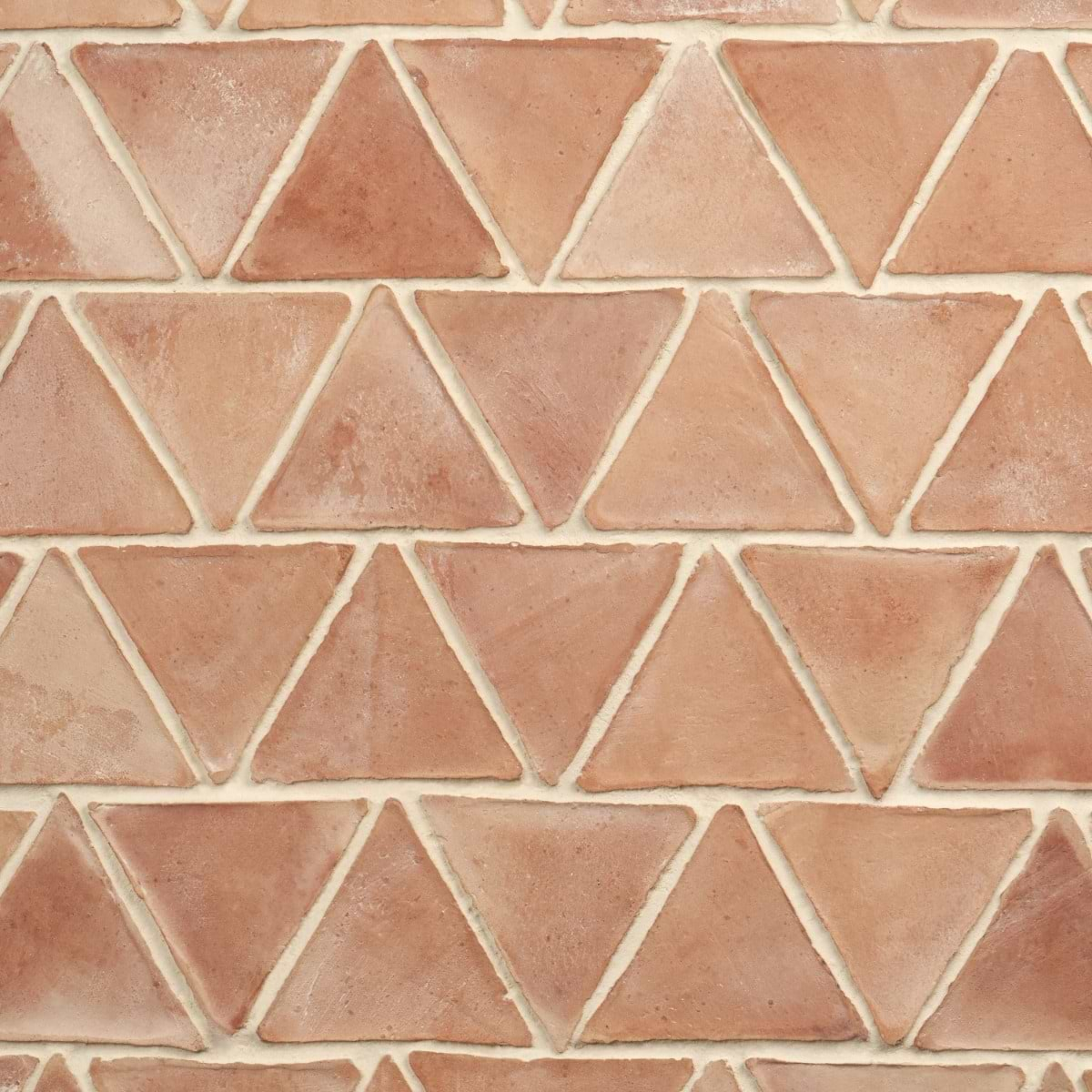 Terra Villa Sand Beige 6" Triangle Matte Terracotta Tile