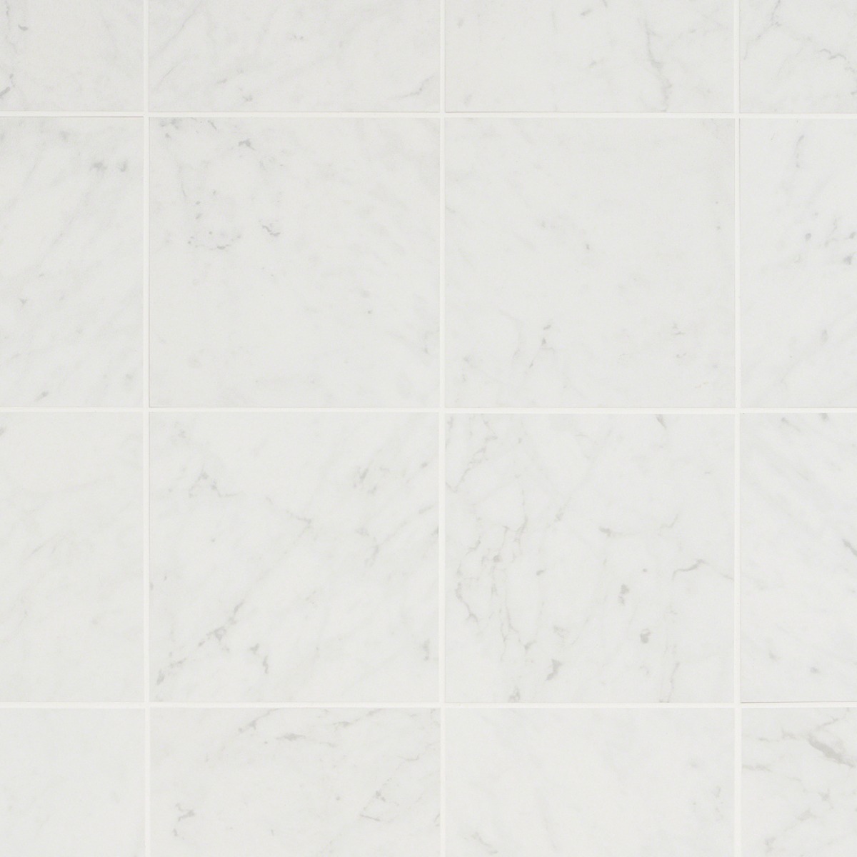 Marble Tech Bianco Gioia 6x6 Matte Marble Look Porcelain Tile