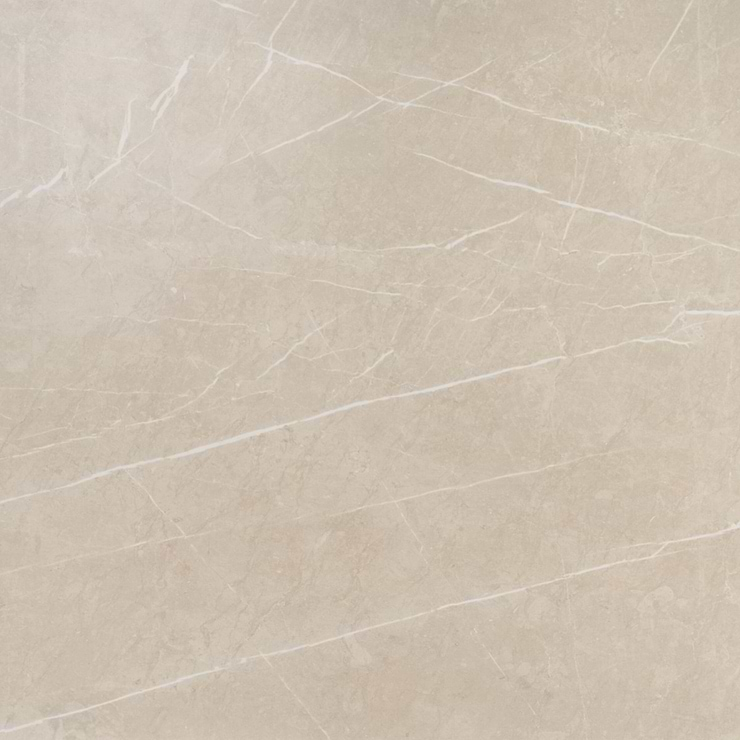 Autograph Crema Beige 48x48 Marble Look Satin Porcelain Tile