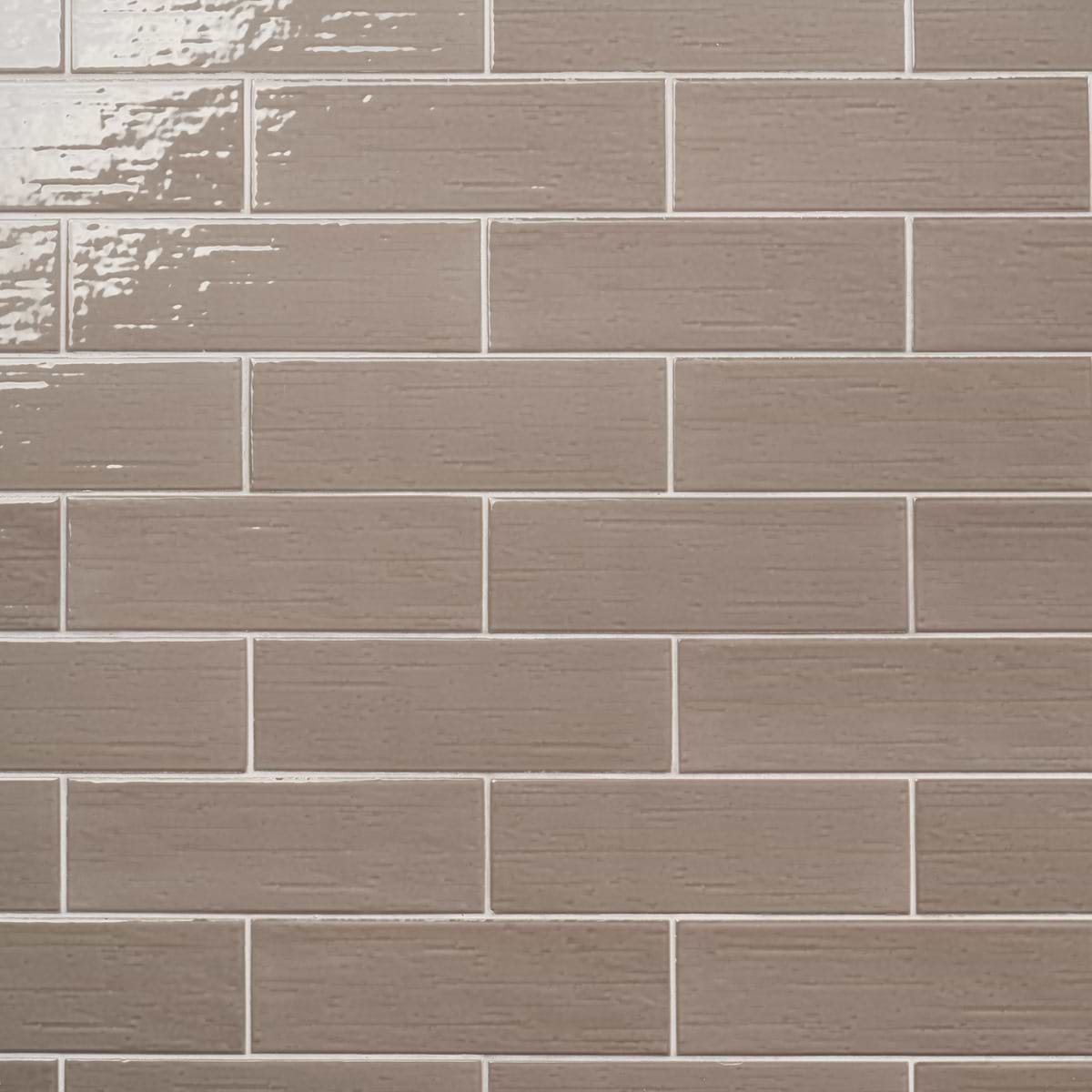 Kiln Dark Gray 3x9 Polished Porcelain Subway Tile