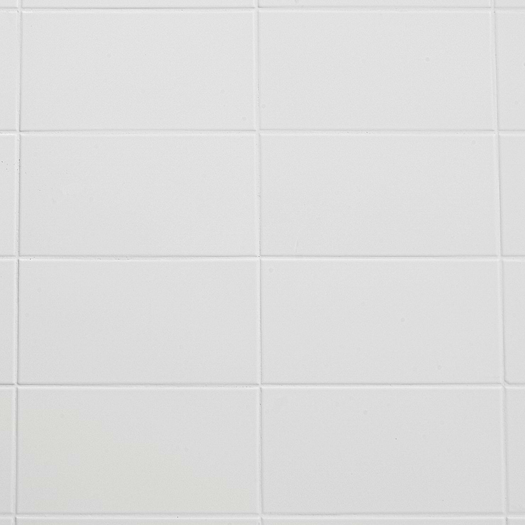 Stacy Garcia Maddox White 4x8 Matte Ceramic Subway Tile