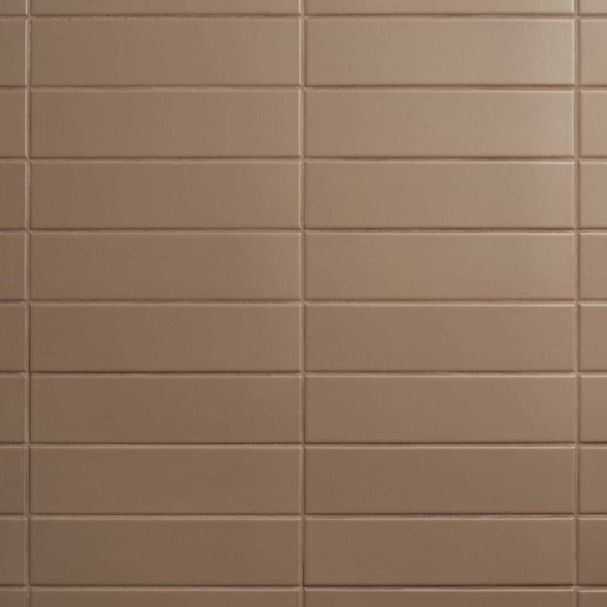 Roller Taupe 3x11 Matte Porcelain Subway Tile