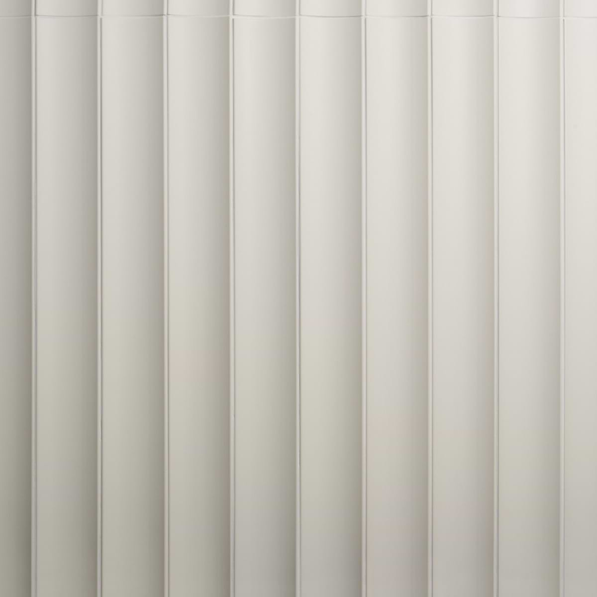 Roller Fluted Column White 4x36 3D Handmade Matte Ceramic Tile