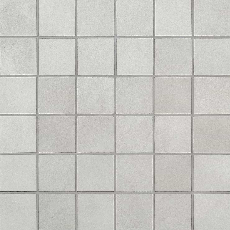 Clay Delight Gray 2x2 Matte Porcelain Mosaic Tile