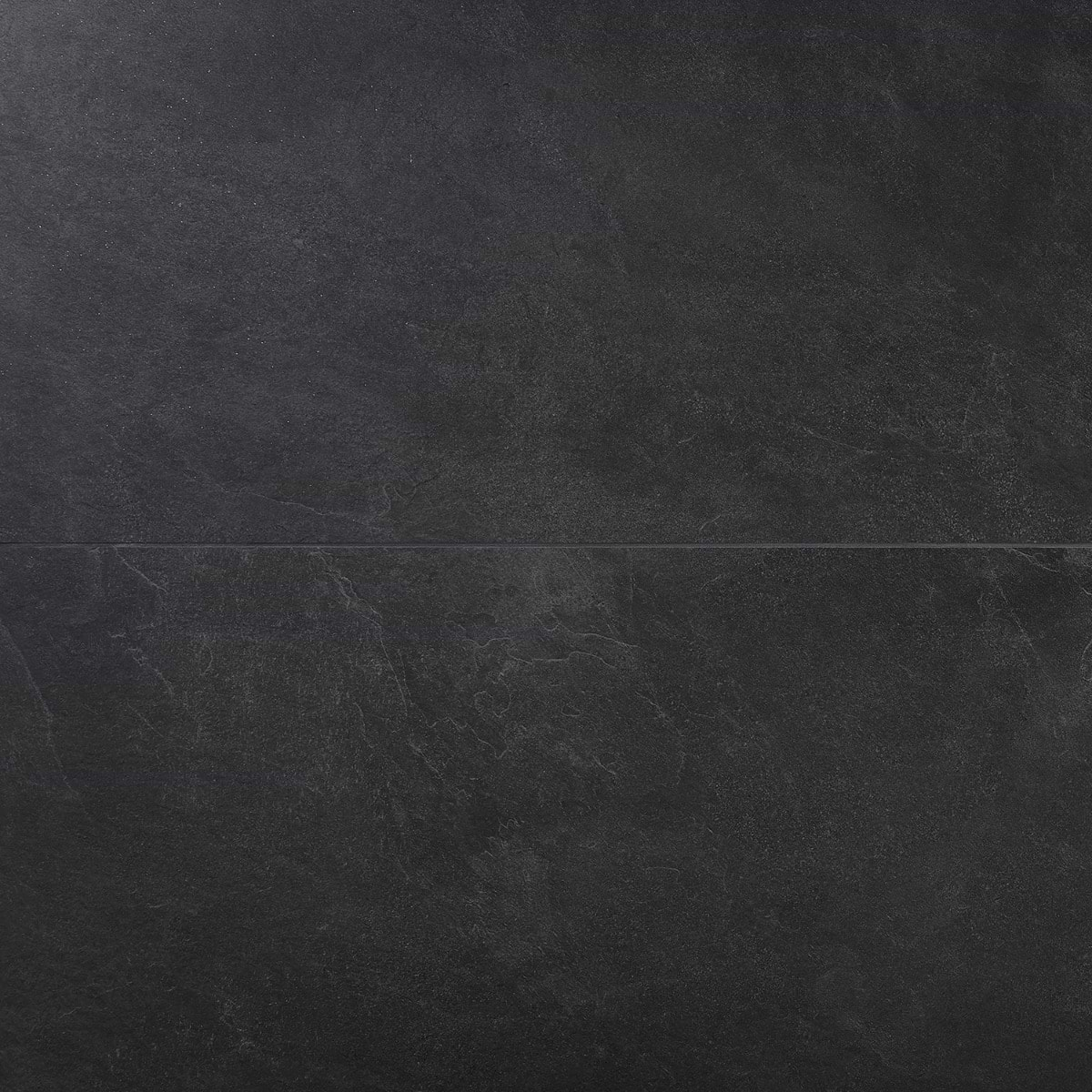 Era Charcoal Black 24x48 Limestone Look Matte Porcelain Tile