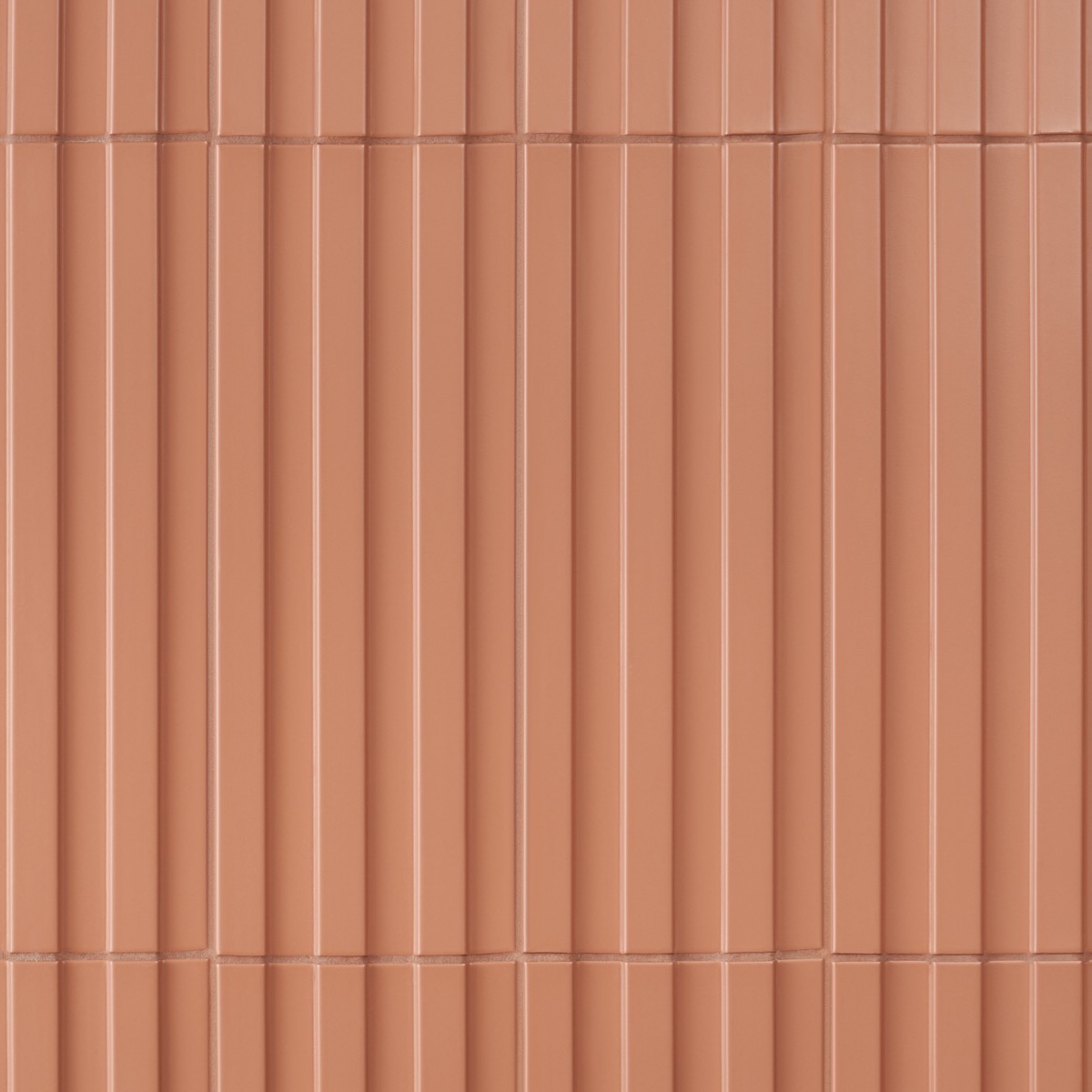 Bariano Terracotta 6x16 Fluted 3D Matte Porcelain Tile - Sample ...