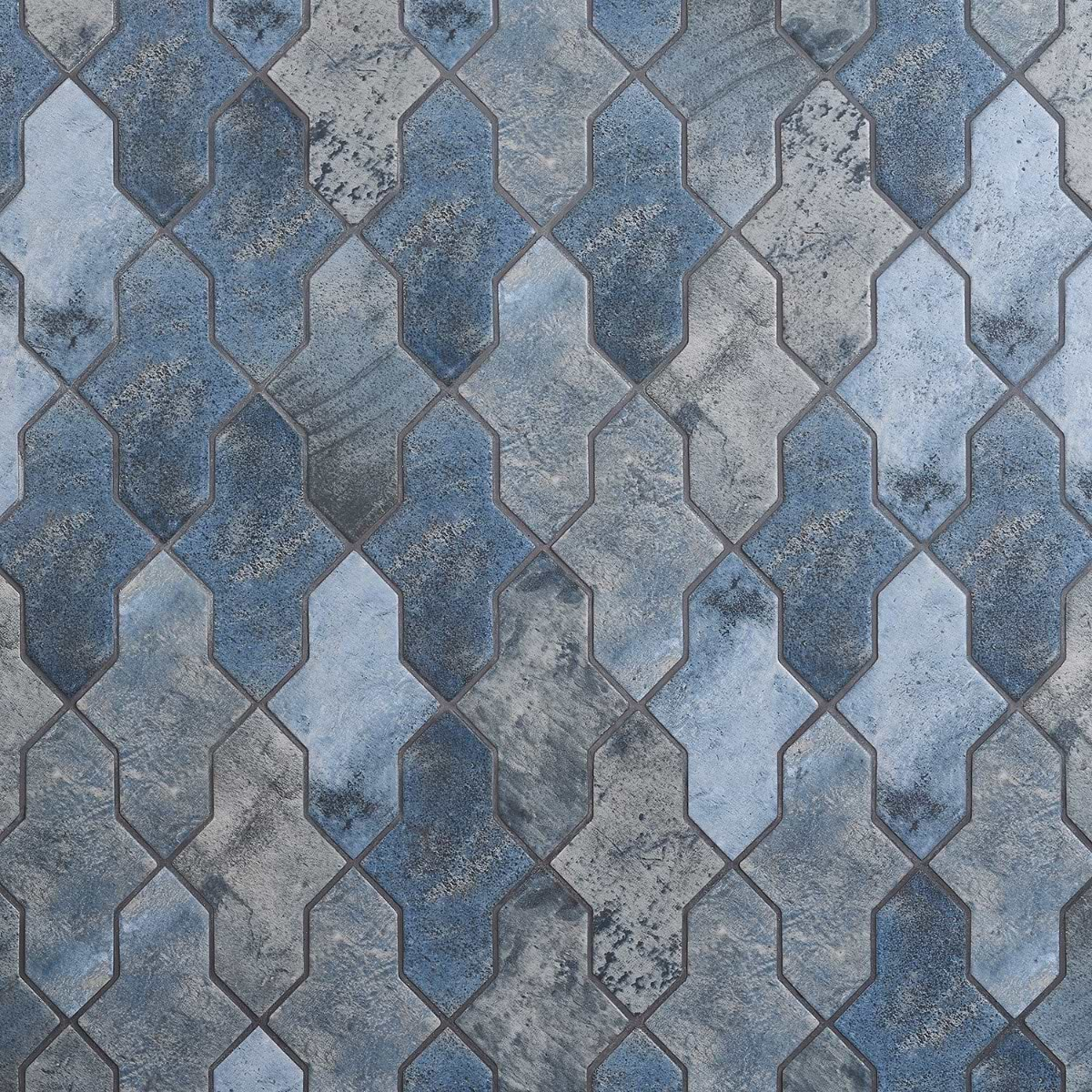 Parma Cruz Denim Blue 5x8 Terracotta Look Matte Porcelain Tile