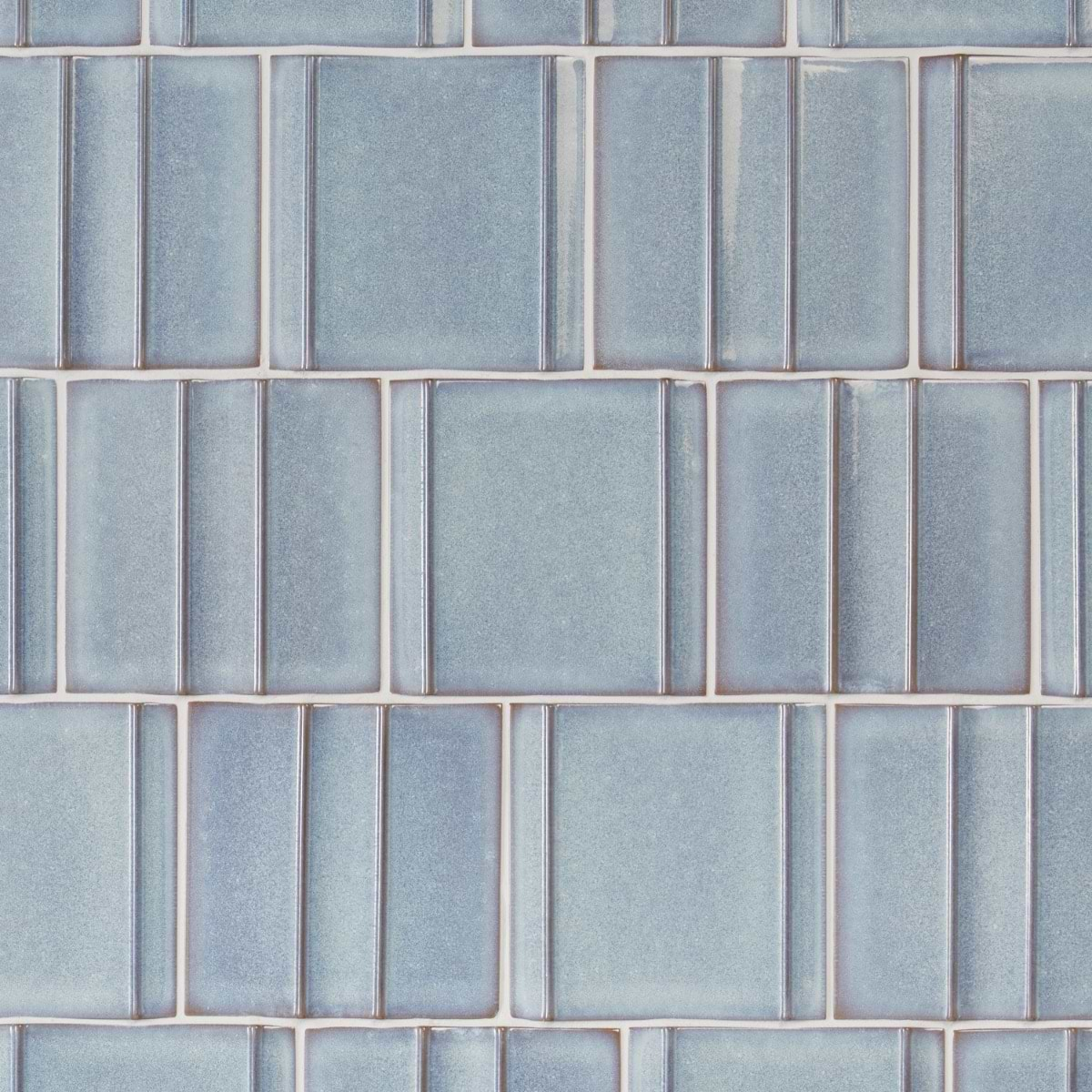 Kinro River Blue 6x6 3D Polished Porcelain Tile