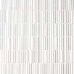 Division White 8x16 Fluted 3D Matte Ceramic Wall Tile