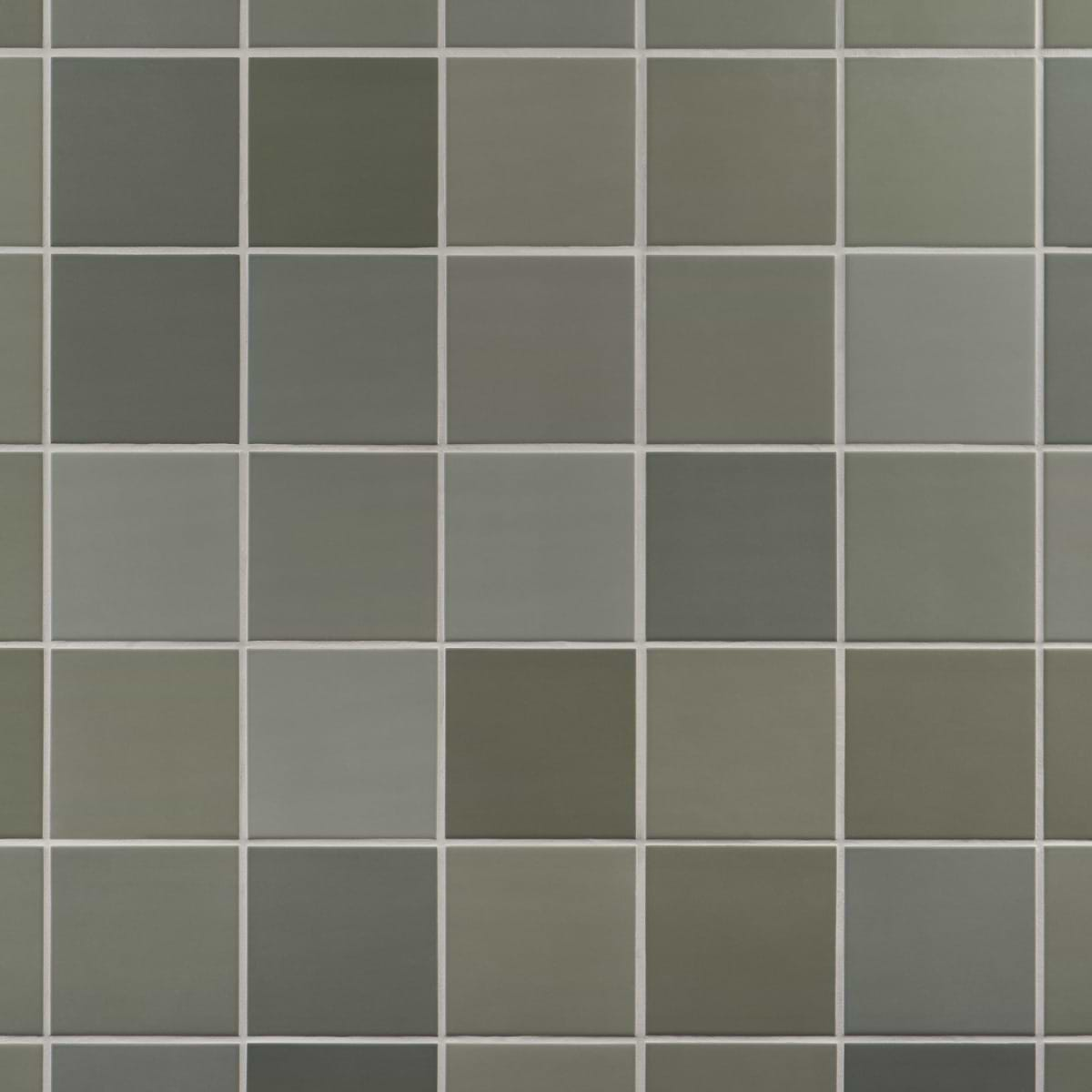 Born Sage Green 5x5 Matte Porcelain Tile