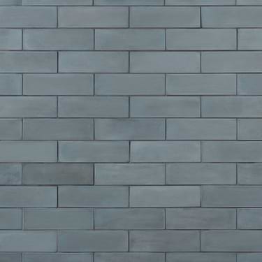 Color One Teal Blue 2x8 Matte Cement Subway Tile - Sample