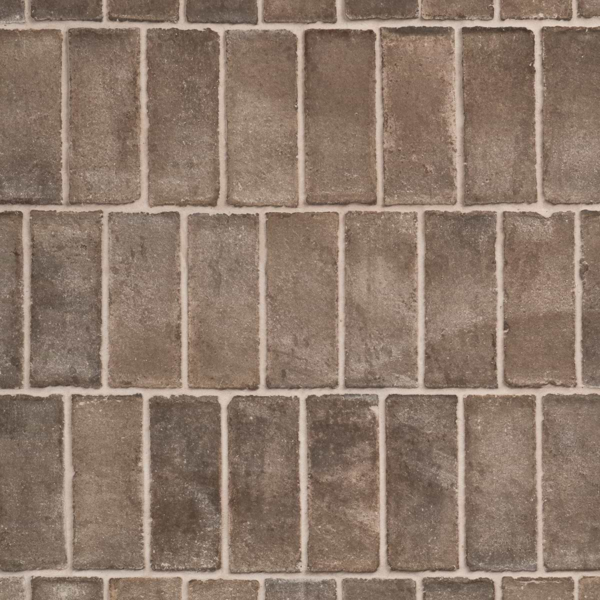 Terra Villa Gray 2x6 Matte Terracotta Tile