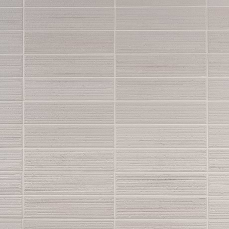 Charlotte Silver Gray 3x10 Textured Matte Ceramic Subway Tile