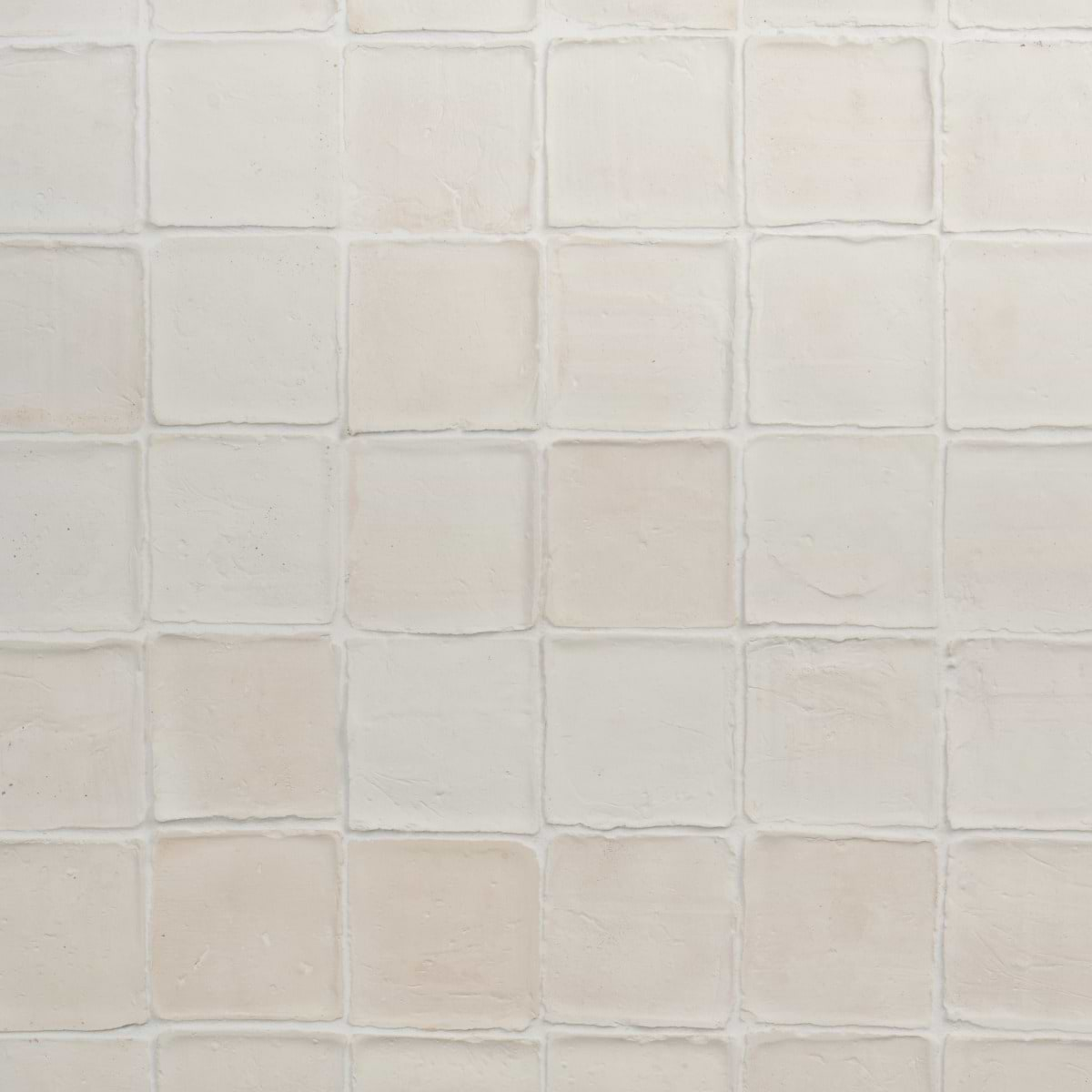 Terra Villa White 4x4 Matte Terracotta Tile