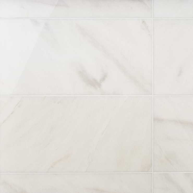 White Onyx 12x24 Polished Marble Tile