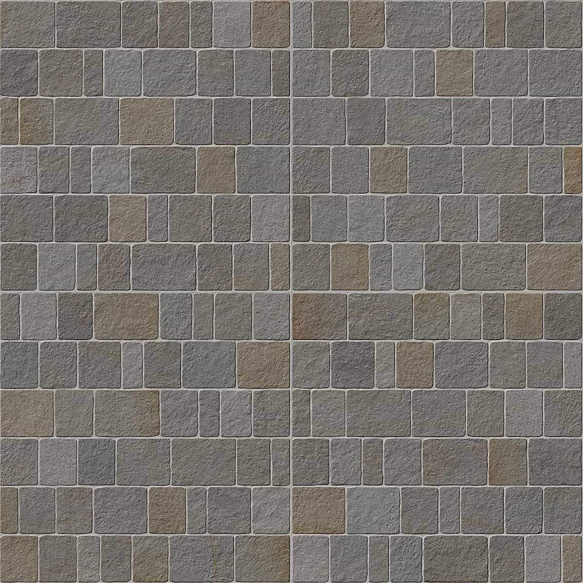 Montrose Bluestone Full Cobble Multi 24x24 Textured Porcelain 2CM Outdoor Paver