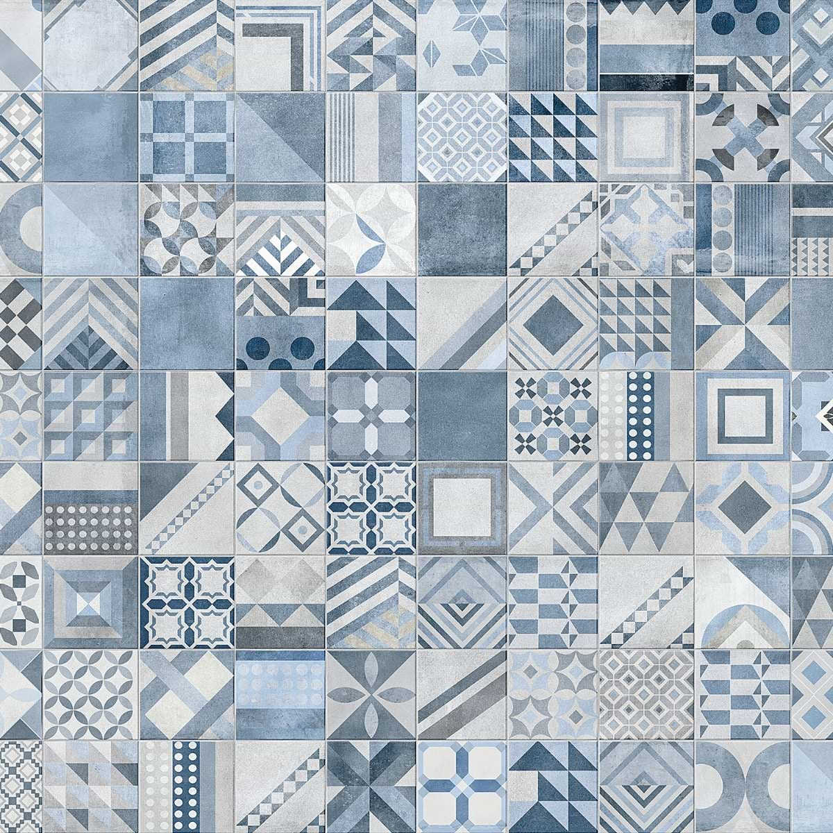 Deco Lisbon Blue 12x24 Matte Porcelain Tile