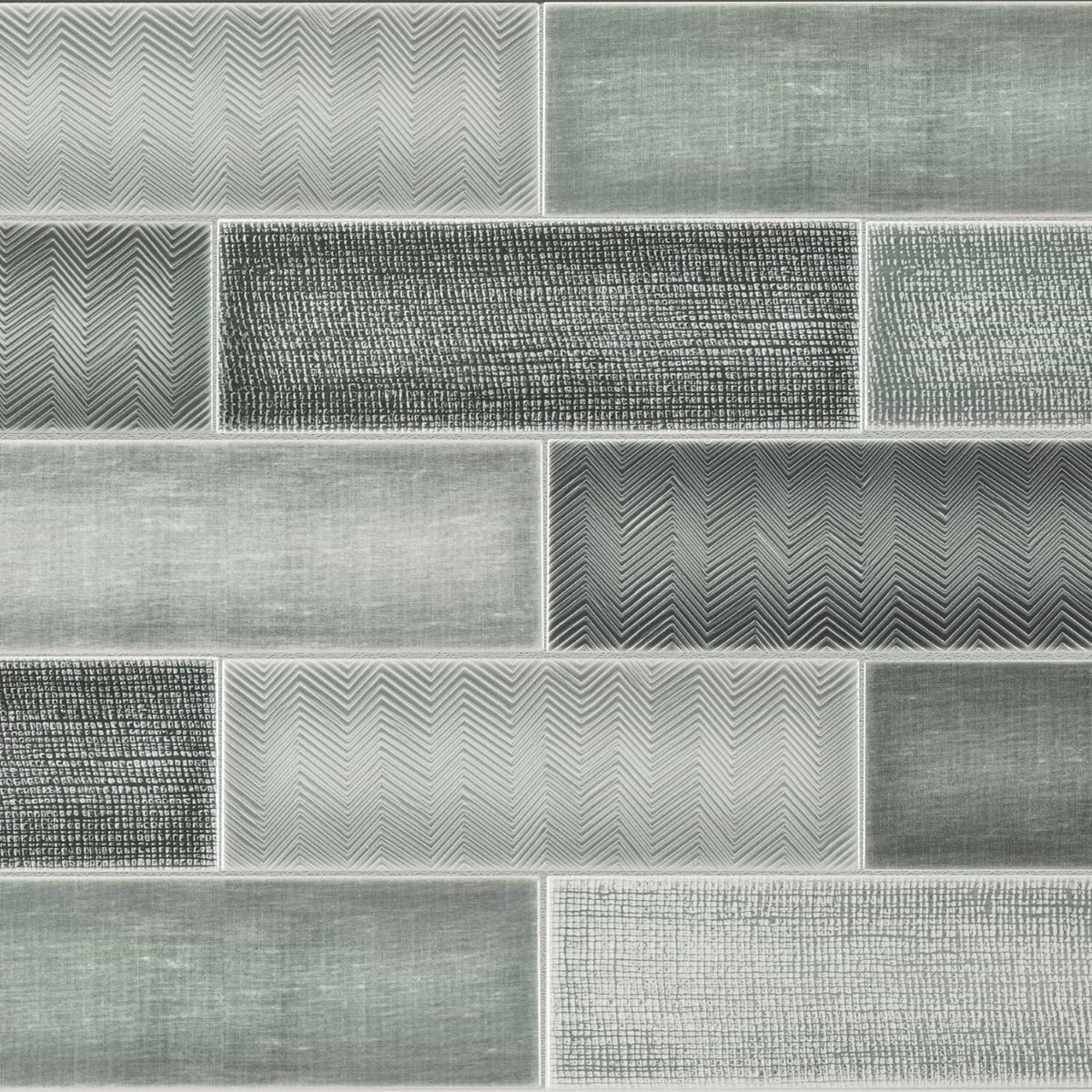 Splendor Gray 4x12 Polished Ceramic Subway Wall Tile