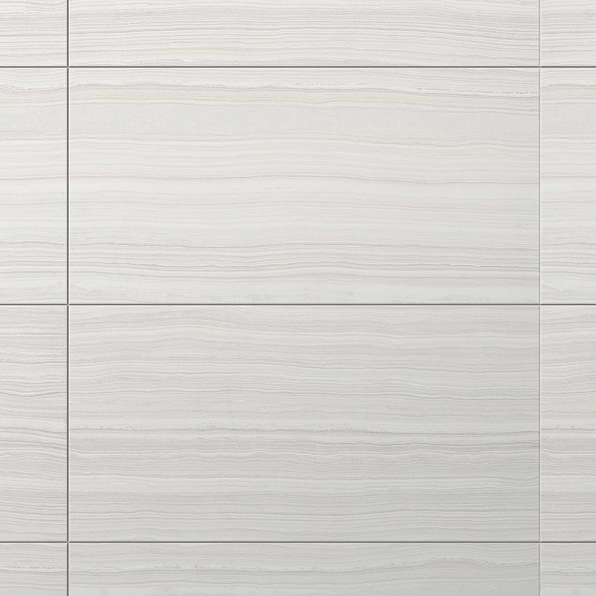 Miles Bright White 18x36 Matte Porcelain Tile