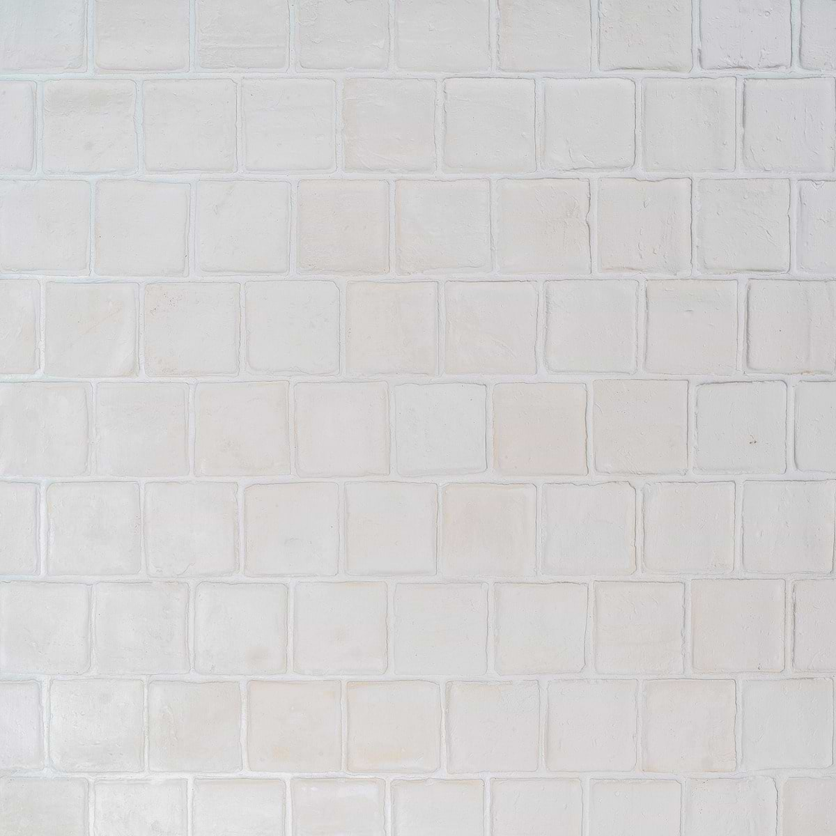 Terra Villa White 4x4 Matte Terracotta Tile