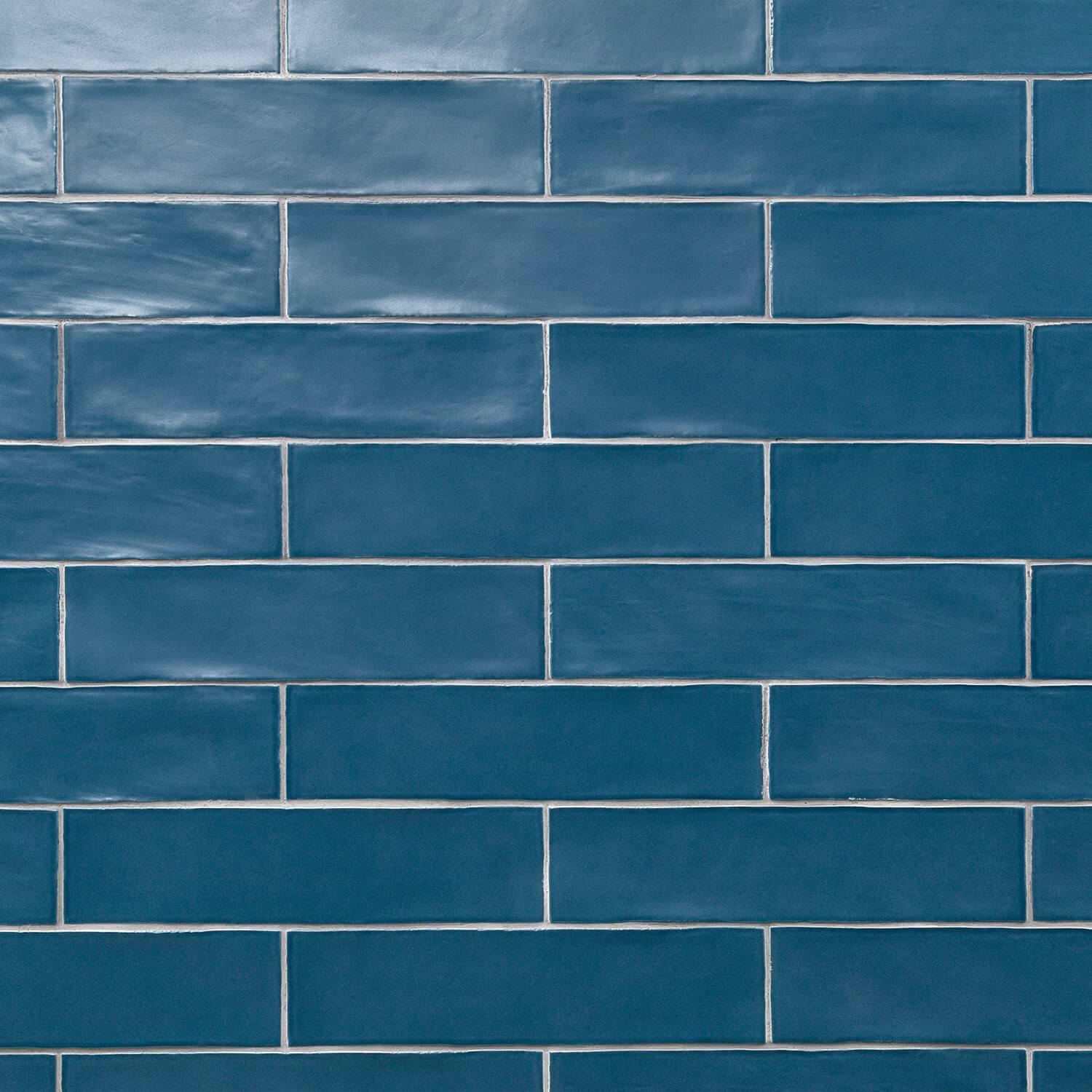 Bayou Marine Blue 3x12 Matte Ceramic Subway Tile