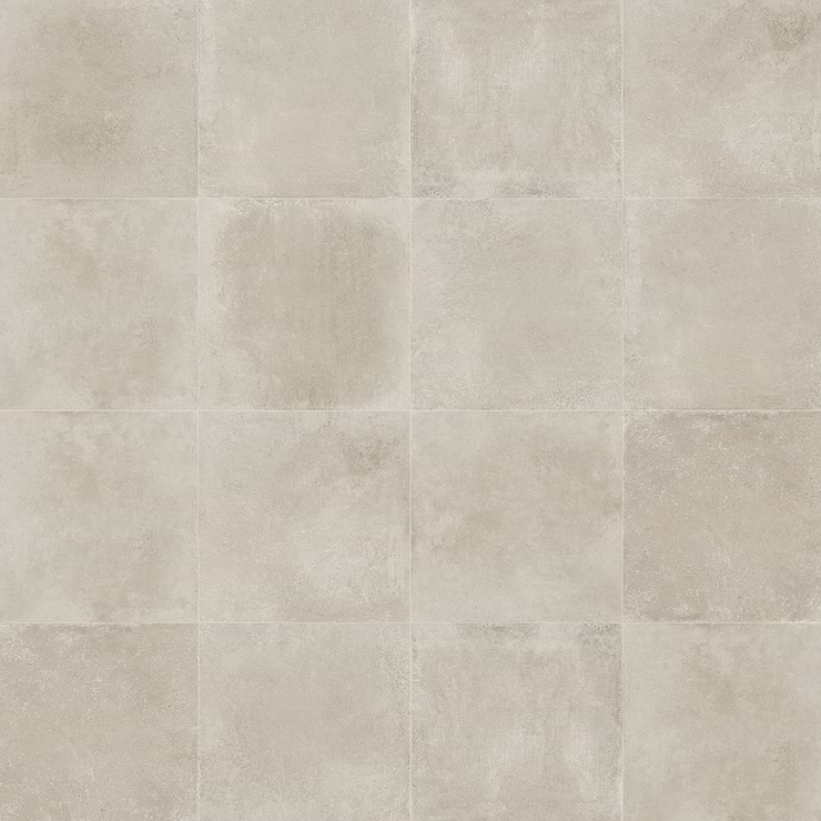 Stoneside Cream Beige 36x36 Matte Porcelain Tile