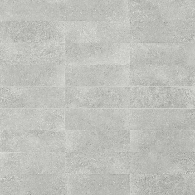 Stoneside Pearl Gray 12x36 Matte Ceramic Tile