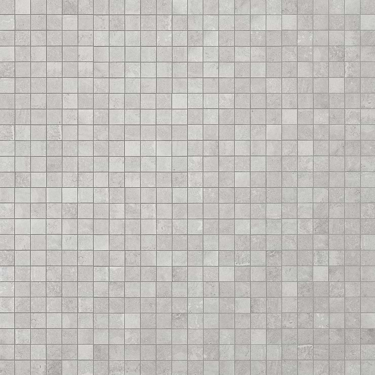 Stoneside Pearl Gray 2x2 Porcelain Matte Mosaic Tile