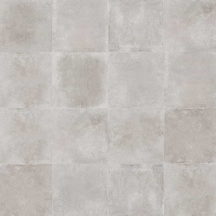 Stoneside Pearl Gray 36x36 Matte Porcelain Tile