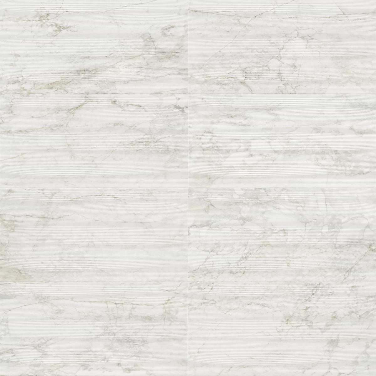 Autograph Vibe Caldia Oro White 24x48 3D Textured Marble Look Matte ...