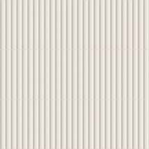 Roller White Fluted Column 4x36 3D Handmade Matte Ceramic Tile