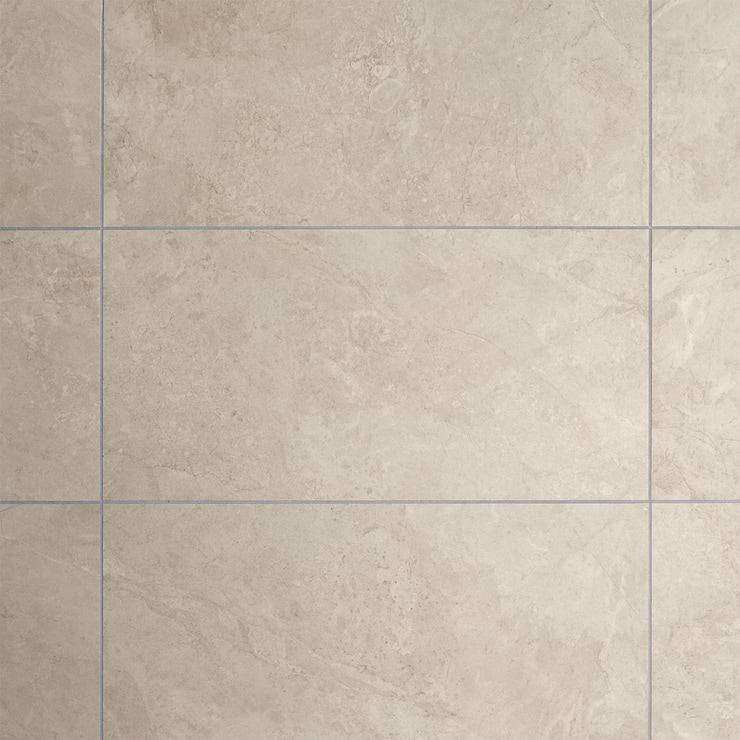 Thor Bone Beige 12x24 Matte Porcelain Tile