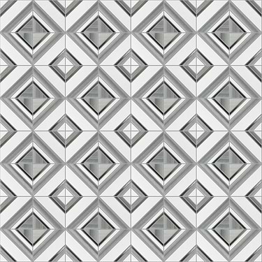 Euphoria Marble Silk Gray 12x12 Square Polished Mosaic