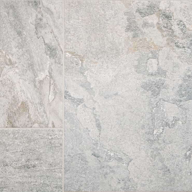 Shala Storm Gray French Pattern Matte Porcelain Tile