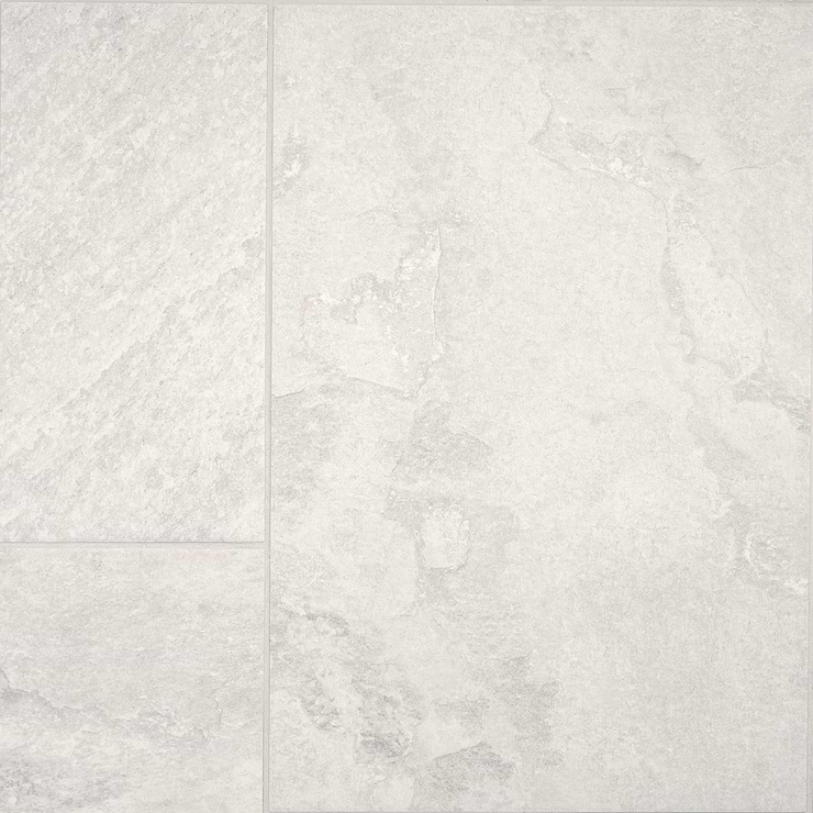 Shala Smoke White French Pattern Matte Porcelain Tile