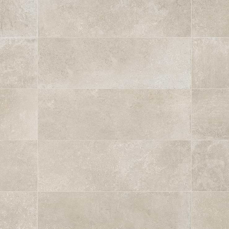 Stoneside Cream Beige 12x36 Matte Ceramic Tile