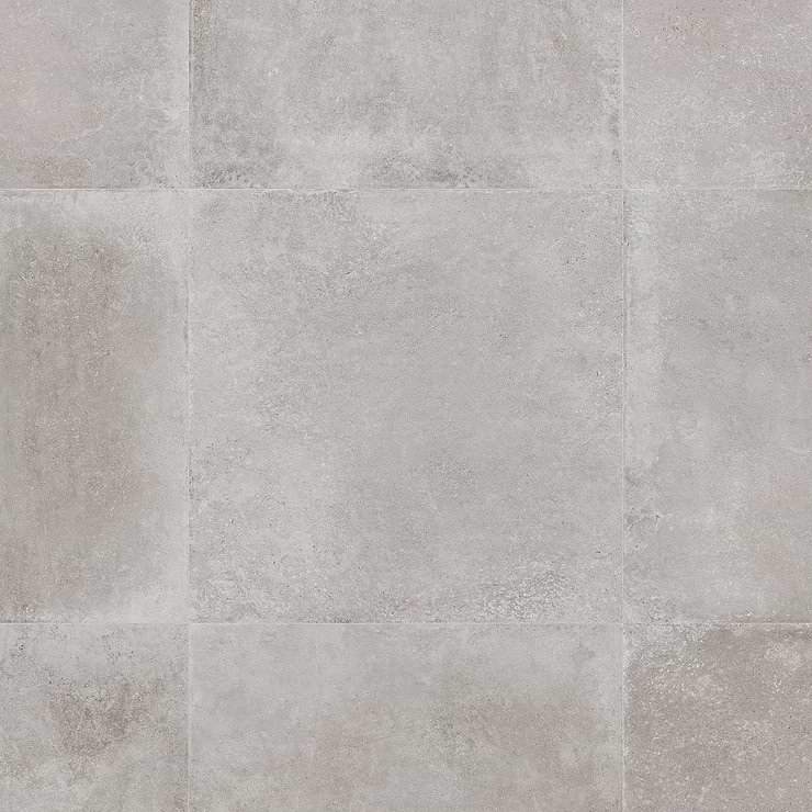 Stoneside Pearl Gray 36x36 Matte Porcelain Tile