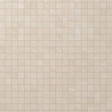 Era Crema Beige 2x2 Limestone Look Matte Porcelain Mosaic Tile