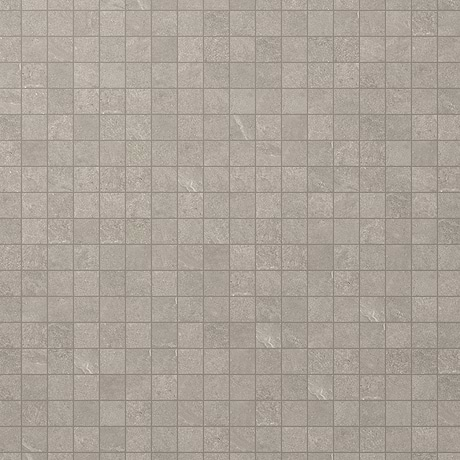 Era Silver Gray 2x2 Limestone Look Matte Porcelain Mosaic Tile