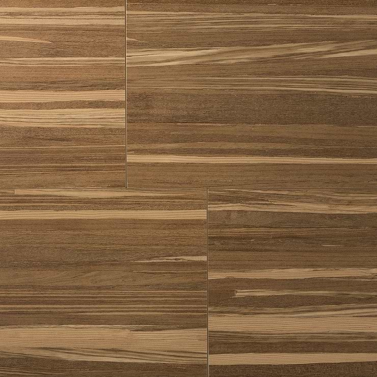 Willow Walnut Brown 8x48 Wood Look Matte Porcelain Tile