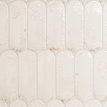 Corali Reef White 3x9 Textured Satin Ceramic Tile