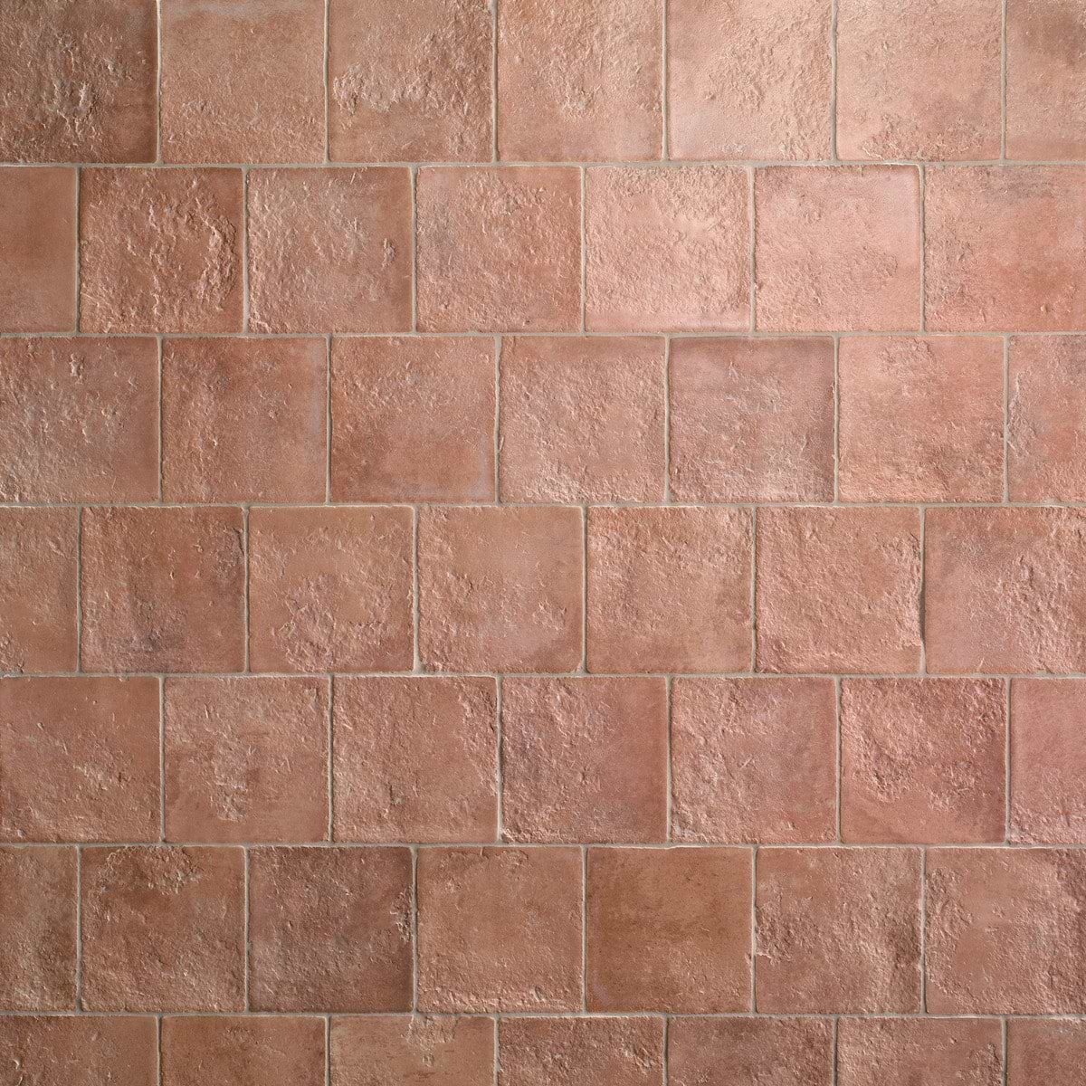 Navari Terracotta 5x5 Textured Matte Ceramic Tile