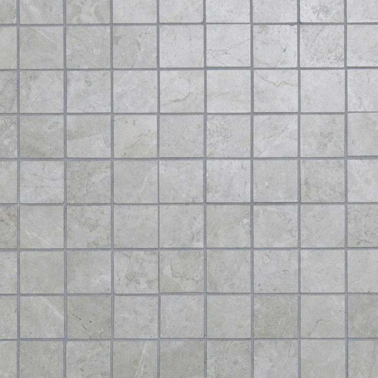 Thor Fossil Gray 2x2 Matte Porcelain Mosaic Tile