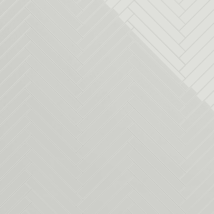 Loft Horizon Super White 2x16 Polished Glass Subway Wall Tile