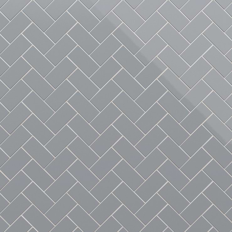 Park Hill Gray 3x6 Polished Porcelain Tile