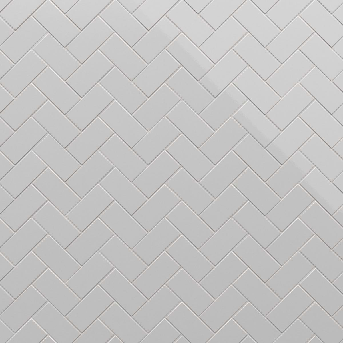 Park Hill Light Gray 3X6 Polished Porcelain Tile