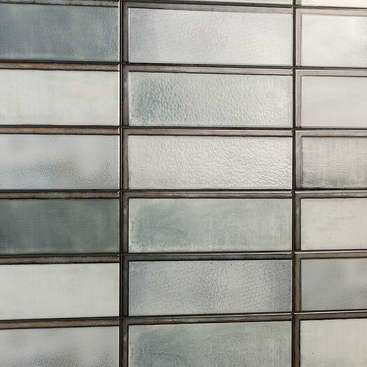 Diesel Industrial Glass Green Ceramic Wall Tile