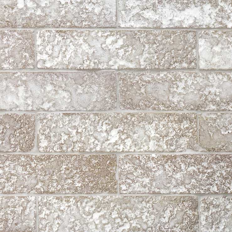 Easton Mesa Light Gray 2x8 Clay Tile 