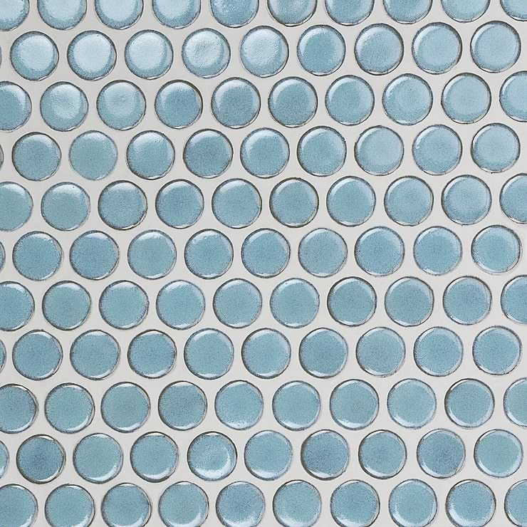 Nirvana Bliss Rimmed 1" Circles Ceramic Tile