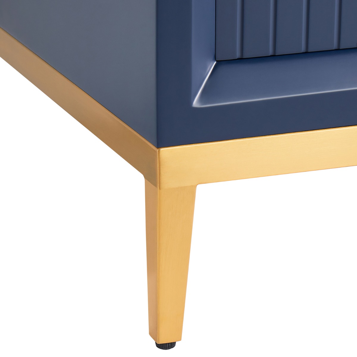 Bungalow Navy and Gold 48" Single Vanity without Top